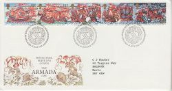 1988-07-19 Armada Stamps Bureau FDC (78207)