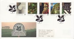 1995-04-11 The National Trust Alfriston FDC (78229)