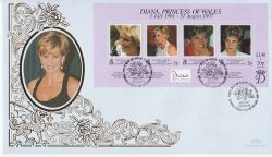 1998-03-31 Princess Diana M/S South Georgia FDC (78376)