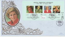 1998-03-31 Princess Diana M/S Samoa FDC (78380)