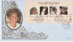 1998-03-31 Princess Diana M/S Kiribati FDC (78388)