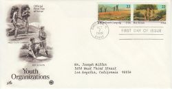 1985-10-07 USA Youth Organisations Stamps FDC (78404)