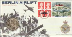1999-05-12 Berlin Airlift Booklet Coin Cover (78411)