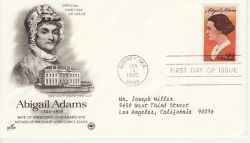 1985-06-14 USA Abigail Adams Stamp FDC (78440)
