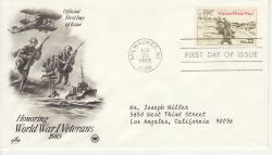 1985-08-26 USA World War I Veterans Stamp FDC (78443)