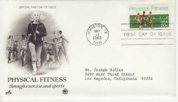 1983-05-14 USA Physical Fitness Stamp FDC (78490)