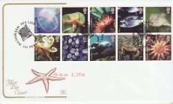 2007-02-01 Sealife Stamps Weymouth FDC (78534)