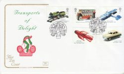2003-09-18 Transports of Delight Stamps Toye FDC (78558)