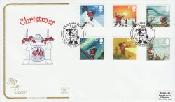 2004-11-02 Christmas Stamps Toys Hill FDC (78583)
