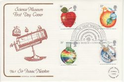 1987-03-24 Isaac Newton Science Museum London SW7 FDC (78587)