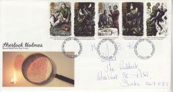 1993-10-12 Sherlock Holmes Stamps Hemel Hempstead FDC (78630)