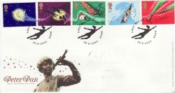 2002-08-20 Peter Pan Stamps Hook FDC (78633)