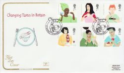 2005-08-23 Changing Tastes in Britain St Austell FDC (78658)