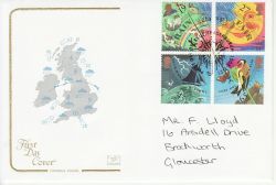 2001-03-13 Weather Stamps Fraseburgh FDC (78683)