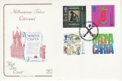1999-07-06 Citizens Tale Stamps Newtown Powis FDC (78693)