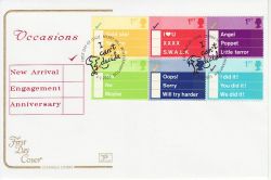 2003-02-04 Occasions Stamps Merry Hill FDC (78705)