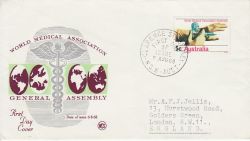 1968-08-06 Australia Medical Assoc Stamp FDC (78740)