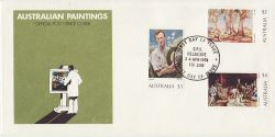 1974-04-24 Australia Paintings Stamps FDC (78766)