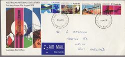 1970-08-31 Australia National Development Stamps FDC (78978)