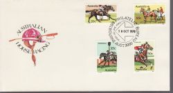 1978-10-18 Australia Horseracing Stamps FDC (79008)