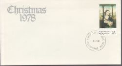 1978-10-03 Australia Christmas Stamp FDC (79010)