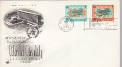 1966-05-26 United Nations WHO HQ Stamps FDC (79025)