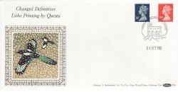 1988-10-11 Questa Definitive Stamps Windsor FDC (79069)