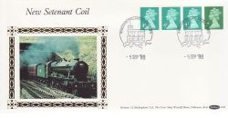 1988-09-05 Definitive Coil Stamps Windsor FDC (79074)