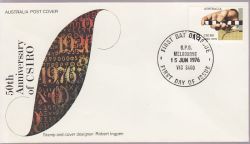 1976-06-15 Australia 50th Anniv CSIRO Stamps FDC (79094)