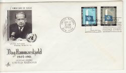 1962-09-17 United Nations Dag Hammarskjold FDC (79137)