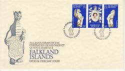 1978-06-02 Falkland Islands Coronation Stamps FDC (79152)