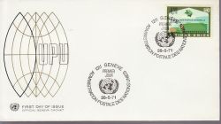 1971-05-28 United Nations UPU Stamp FDC (79186)