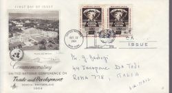 1964-10-23 United Nations Nuclear Testing FDC (79211)