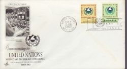 1963-02-04 United Nations Science Conference FDC (79213)
