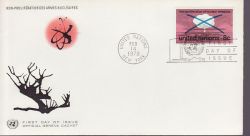 1972-02-14 United Nations Nuclear Weapons FDC (79225)