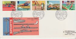 1986-07-15 Sport Stamps Waltham Forest E17 FDC (79344)