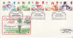 1985-11-19 Christmas Stamps Drury Lane FDC (79374)