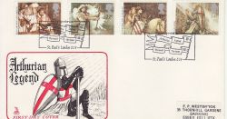 1985-09-03 Arthurian Legend Stamps London EC4 FDC (79395)