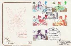 1985-11-19 Christmas Stamps Drury Lane FDC (79439)