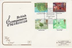 1985-05-14 British Composers Stamps London WC FDC (79445)