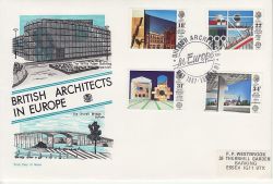 1987-05-12 Architects in Europe London W1 FDC (79479)