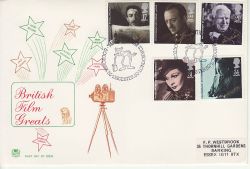 1985-10-08 British Films Stamps London WC2 FDC (79484)