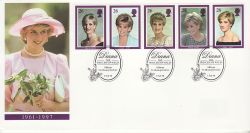 1998-02-03 Diana Stamps Althorp FDC (79526)