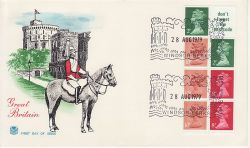1979-08-28 Definitive Booklet Stamps Windsor FDC (79563)