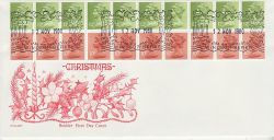 1980-11-12 Definitive Booklet Stamps Windsor FDC (79577)