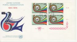 1976-10-08 United Nations Mail Stamps FDC (79655)