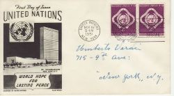 1951-11-16 United Nations Stamps FDC (79657)
