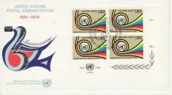 1976-10-08 United Nations Mail Stamps FDC (79693)