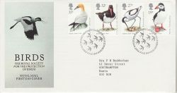 1989-01-17 Birds Stamp Bureau FDC (79706)
