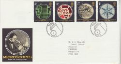 1989-09-05 Microscopes Stamps Bureau FDC (79714)